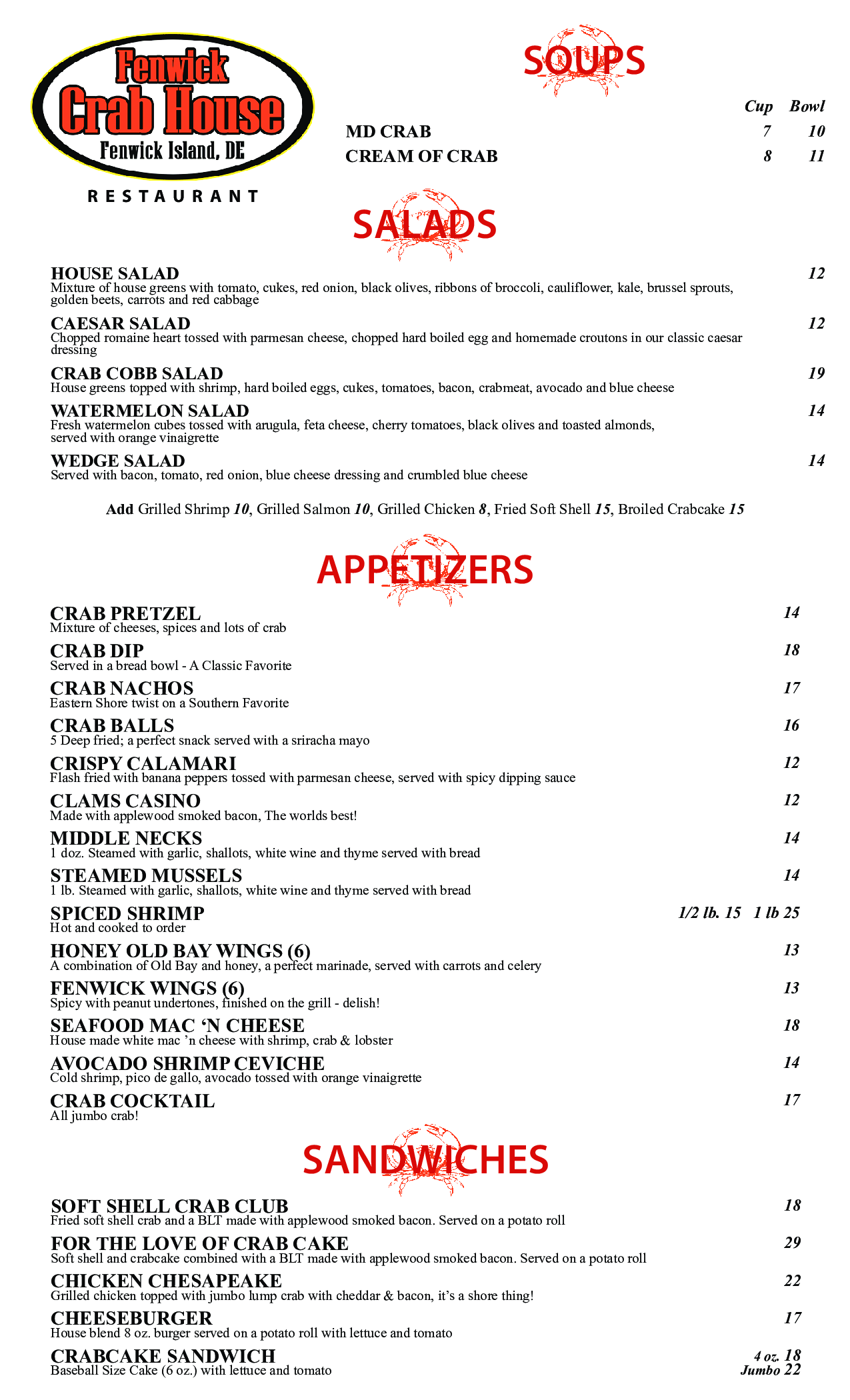 summer-menu-2024-fenwick-crab-house-seafood-crabs-steak-lobster